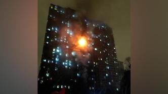 南京一小区发生火灾：516名群众已被安置到5家宾馆