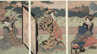跟随歌川国贞，看江户时代的“酒、女、歌”
