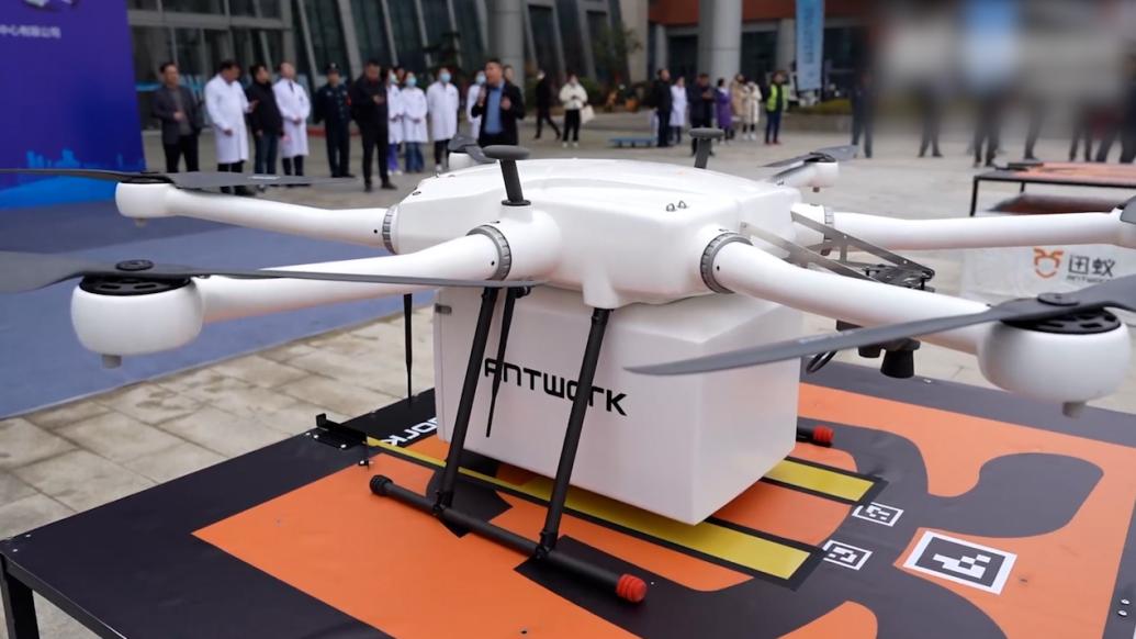 合肥无人机医疗物资运输航线开通_@所有人_澎湃新闻-the paper