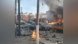 河北廊坊燕郊一小区底商餐饮店发生爆炸，已有伤者送往医院