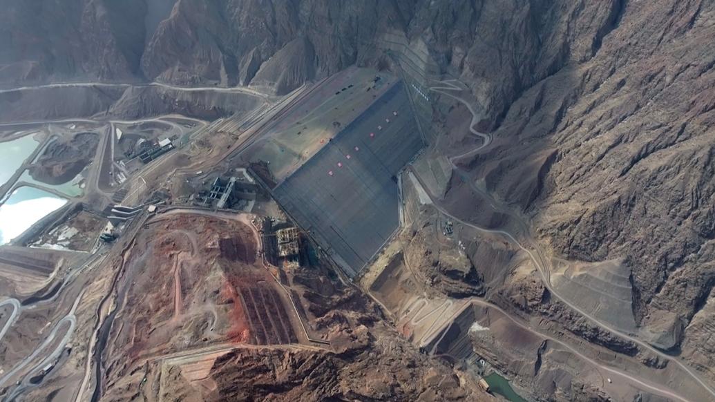 新疆大石峡水利枢纽工程正加紧建设