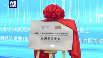 上海临港新片区外资服务中心正式设立，大会现场签约总额超50亿元