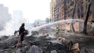 早安·世界｜埃及吉萨一影视工作室发生火灾，暂无人员伤亡