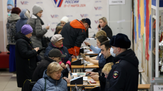 俄中央选举委员会：俄超半数选民已参加总统选举投票