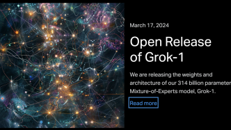真“Open ” AI？马斯克旗下大模型Grok宣布开源：参数量全球最大