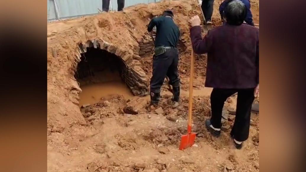 安徽六安修高速发现疑似古墓，文保中心：省专家在现场