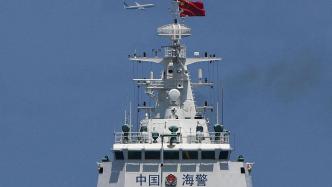 中国海警舰艇编队3月20日在我钓鱼岛领海巡航