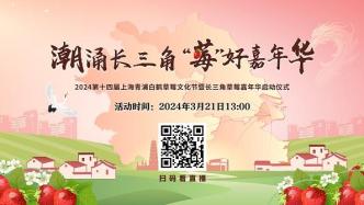 白鹤草莓首次出口背后，上海白鹤镇已连续14年举办“草莓文化节”