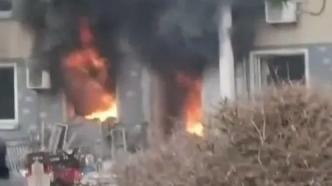 辽宁营口一小区发生爆燃事故，为液化气罐泄漏引发