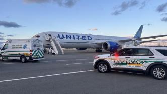 美联航一航班因大风被迫改道降落，多名乘客因颠簸受伤