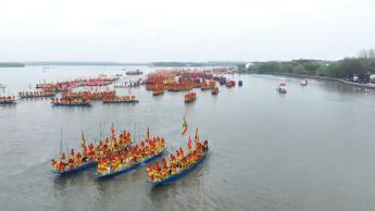 可追溯历史800年，泰州溱潼会船盛大开幕