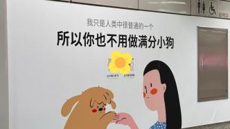 上海某地铁站治愈广告文案被指抄袭，回应：相关内容已撤下