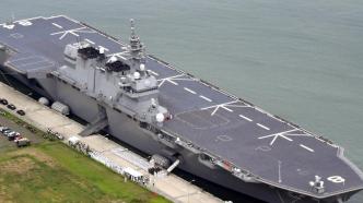 日本“加贺”号护卫舰完成部分航母化改装