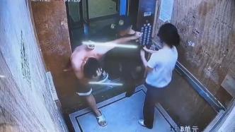 男子电梯内殴打女友被保安反击制服，律师：符合正当防卫要求