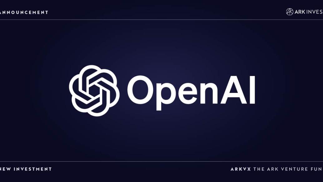 “木头姐”又要发力？方舟投资管理公司宣布投资OpenAI