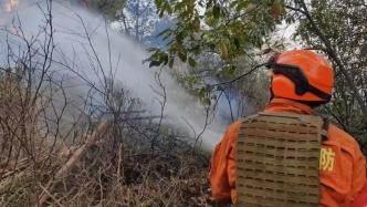云南大理海东镇山火已扑灭：过火面积约32公顷，起火原因正调查