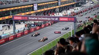 F1中国大奖赛冲刺赛：维斯塔潘夺冠，周冠宇第9遗憾错失积分