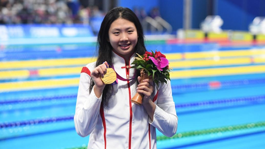 连破亚洲纪录目标奥运金牌，唐钱婷感谢过去的低迷