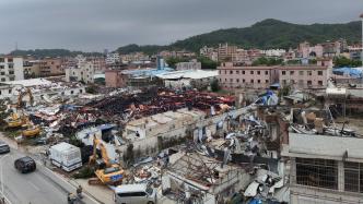 探访广州龙卷风受灾厂房内部，当天1人被倒塌墙壁压死