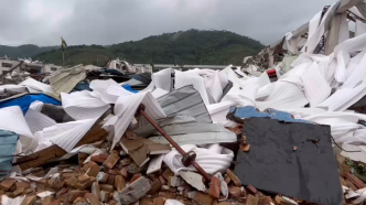 广州白云现强龙卷风，受灾厂家：板材被吹变形，损失约五十万元