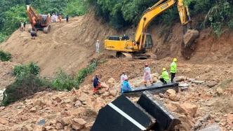 广东梅大高速路面塌陷事故已致36人死亡