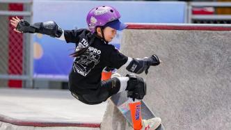 奥运资格系列赛开始前，一场青少年赛事见证中国滑板的未来