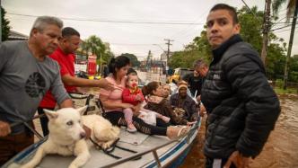 早安·世界｜80多年一遇，巴西南部暴雨死亡人数升至75人