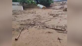 广西岑溪市突发洪水，已致1人失联