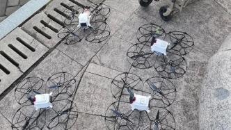 無人機燈光秀遇極端天氣被吹飛300多架，已找回200余架