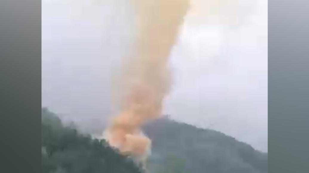 廣西百色不明物體墜落山間,縣應急管理局:或為衛星發射殘骸