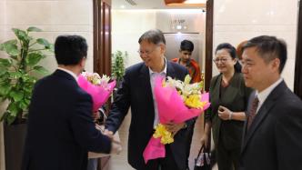 第十七任中国驻印度大使徐飞洪抵达新德里履新