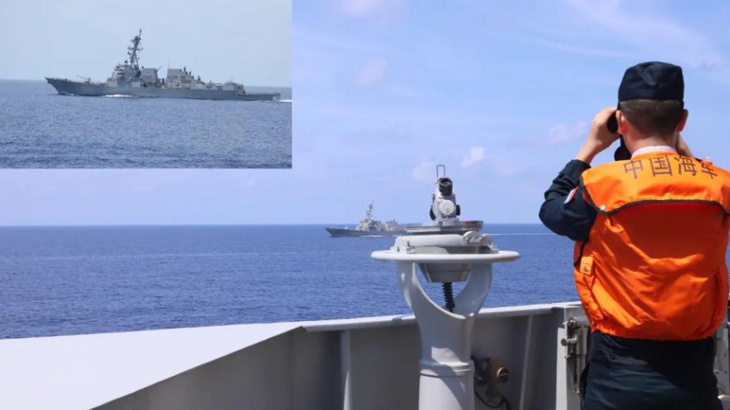 美“哈尔西”号导弹驱逐舰擅闯西沙领海，南部战区：跟踪监视并警告驱离