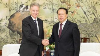 上海市长会见澳大利亚驻华大使，乐见两地企业到对方投资