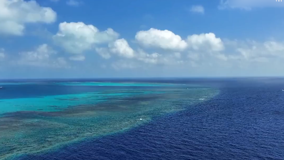 黄岩岛航拍首次披露