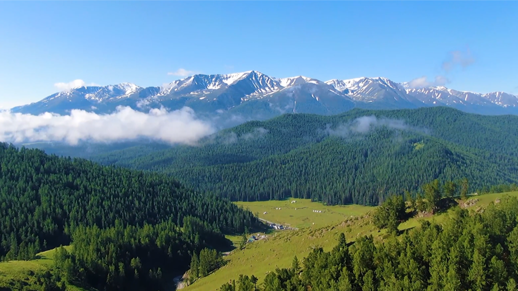 阿勒泰不仅有美景还有最美身影