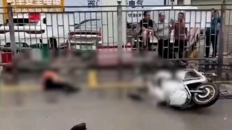 男子驾车逆行撞人后抢走车牌逃离，广东江门警方通报已刑拘