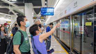 滬蘇地鐵無縫對接一年：換乘的花橋站成沿線客流增量最大站點