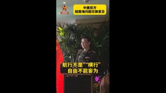 中美防长就南海问题交换意见