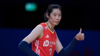世界女排联赛中国女排对战泰国，朱婷首发登场