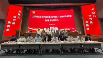 临港新片区第七家产业集群党委成立：推动集成电路产业融合发展