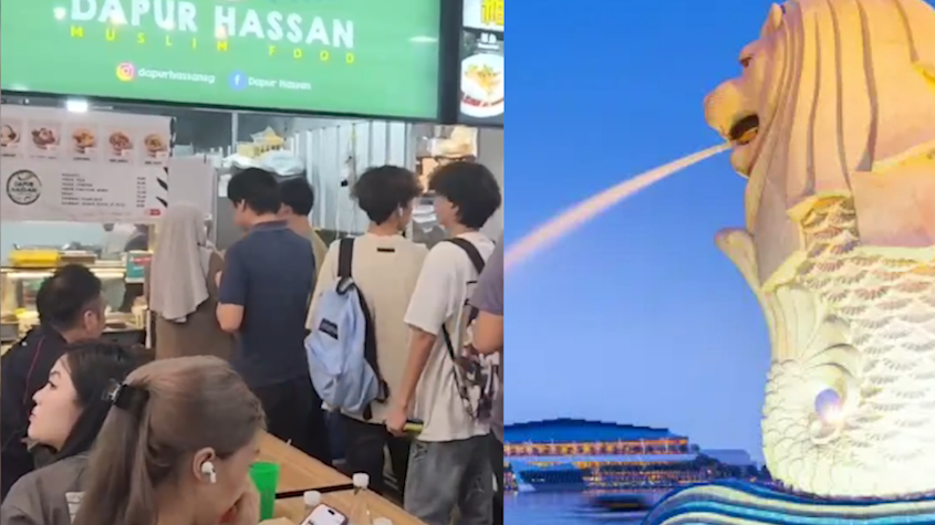 直擊中國球迷打卡新加坡門將餐廳：現(xiàn)場排長隊，有人直接從機(jī)場打車來
