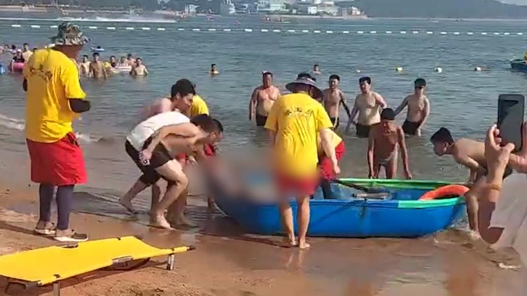 大三學生溺亡家屬認為救援不力,青島一浴:救生員在崗,正積極與家屬溝通