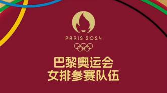 巴黎奥运会女排分档确定：中国队位于第三档