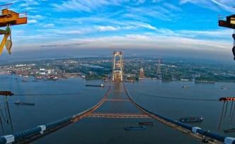 大國大橋｜五峰山長江大橋：世界首座高鐵懸索橋