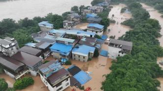 广西桂林遭遇1998年以来最大洪峰