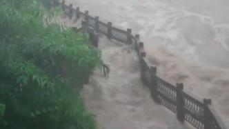 黄果树景区：受降雨影响景区水位上涨，部分区域暂不对外开放