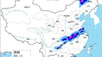 中央氣象臺暴雨強對流雙預警齊發：安徽、湖北等地部分地區將有雷暴或冰雹