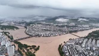 安徽黃山的雨究竟有多大？歙縣24小時降雨量打破當地觀測史最強單日紀錄