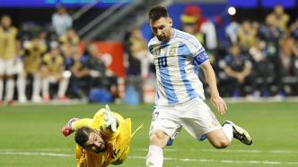 梅西贡献助攻创出场历史纪录，美洲杯揭幕战阿根廷赢得开门红