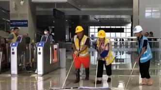 桂林站恢复办理旅客乘降：实时大屏显示多辆列车候车，有车辆晚点